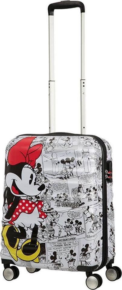 Samsonite Mała kabinowa walizka SAMSONITE AT MINNIE COMICS WHITE 85667 Multikolorowa uniwersalny