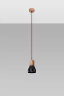 Lampy sufitowe - Sollux Lighting lighting Lampa wisząca QUBIC czarna SL.0963 [16719611] - miniaturka - grafika 1