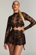 Biustonosze - Hunkemöller Mya Top Czarny - miniaturka - grafika 1