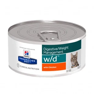 Hills Vet Hills Feline Vet Diet w/d Digestive Weight Management 156g - Mokra karma dla kotów - miniaturka - grafika 2