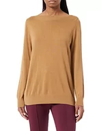 Swetry damskie - s.Oliver Sweter damski, brązowy, 38 (DE) - miniaturka - grafika 1