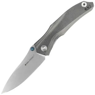 Nóż składany Real Steel Horus Black G10/Micarta, Stonewashed 14C28N by Uli Hennicke (7435) - Noże - miniaturka - grafika 1