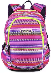 Target Unisex Dzieci 3 Zamek Klasyczny kwadratowy plecak Niebieski/różowy 26 Litre - Plecaki - miniaturka - grafika 1