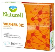 Serce i układ krążenia - Naturell USP ZDROWIE Witamina B12 x 60 tabl do ssania INSTANT - miniaturka - grafika 1