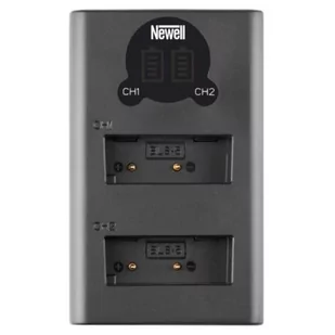Newell Ładowarka do aparatu Ładowarka dwukanałowa DL-USB-C do akumulatorów PS-BLS5 NL2117 - Ładowarki do aparatów dedykowane - miniaturka - grafika 2