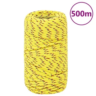Linka żeglarska, żółta, 2 mm, 500 m, polipropylen - Żeglarstwo - miniaturka - grafika 1