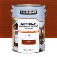 Farby i impregnaty do drewna - Impregnat do drewna Wysoka ochrona Mahoń mat 5 l Luxens - miniaturka - grafika 1