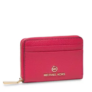 Portfele - Michael Kors Mały Portfel Damski MICHAEL Jet Set Charm 34S1LT9Z1L Rubin Red - grafika 1