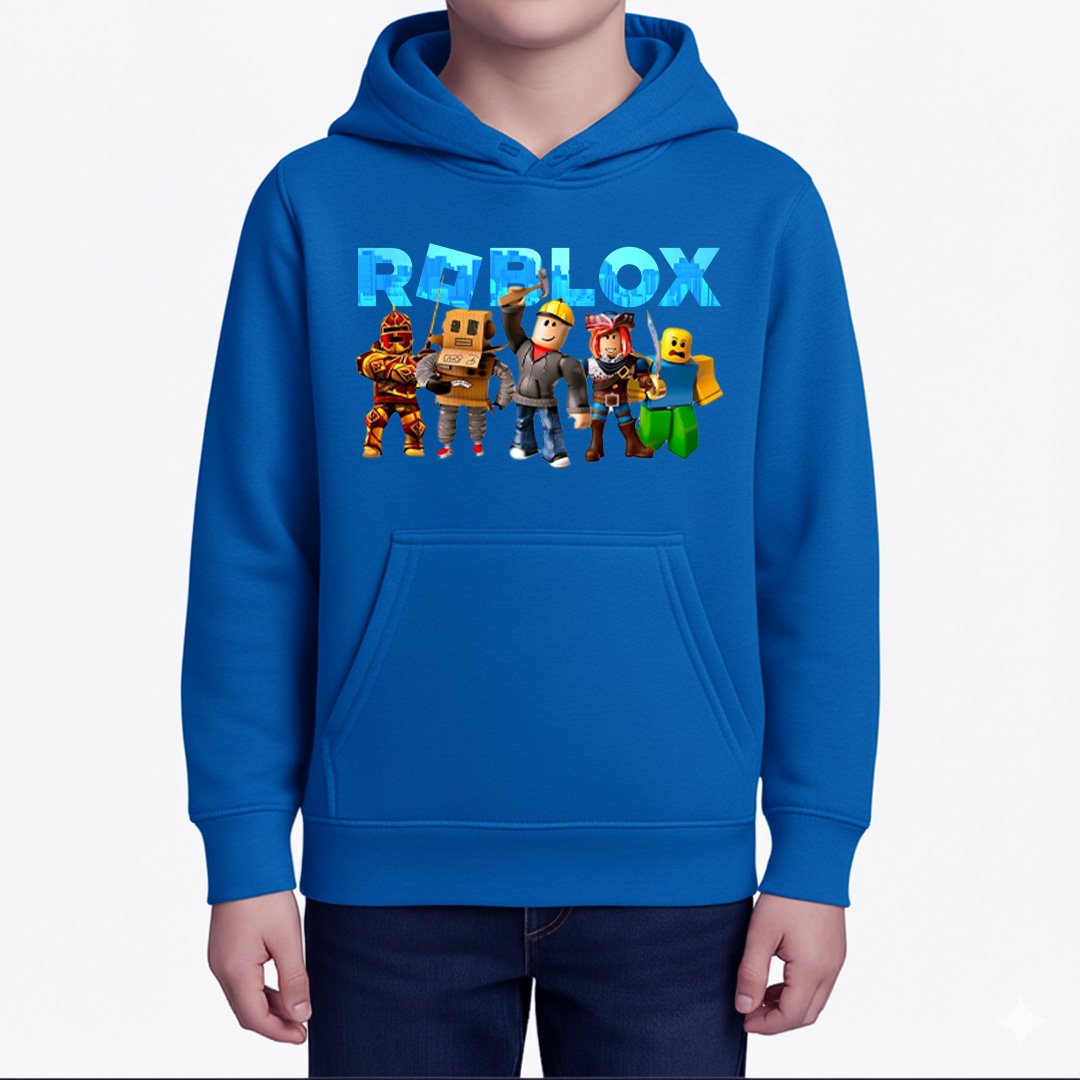 Bluza dziecięca Roblox 003 12-14 Niebieski