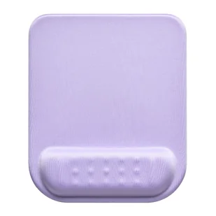 Podkładka pod mysz i nadgarstek, Powerton Ergoline Pastel Edition, ergonomiczna, fioletowy, piana, Powerton - Podkładki na biurko - miniaturka - grafika 1
