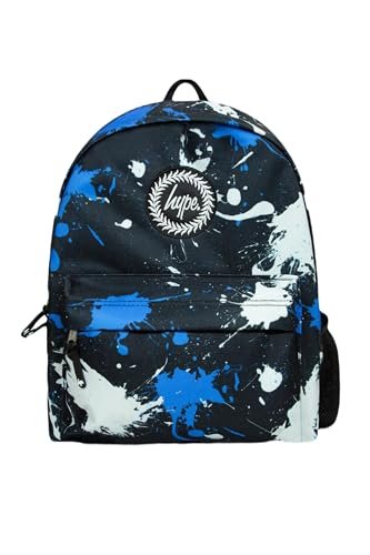 Hype Unisex dziecięcy plecak Splatter, czarny/wielokolorowy, jeden rozmiar, Czarny/kolorowy, Rozmiar uniwersalny