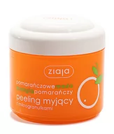 Peelingi do ciała - Ziaja Pomarańczowy peeling myjący z mikrogranulkami 200ml - miniaturka - grafika 1