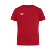 Koszulki sportowe damskie - Koszulka T-Shirt damski Speedo Club Plain Tee - miniaturka - grafika 1