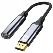 Kable - CO2 ADAPTER DISPLAYPORT - MINI DISPLAYPORT 1.4 PRZEJŚCIÓWKA MINI DP 8K 60HZ - miniaturka - grafika 1