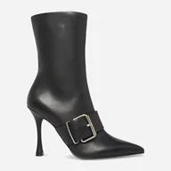 Kozaki damskie - Damskie kozaki Steve Madden Banter Bootie SM11002605-017 40 25.4 cm Czarne (8720857117714) - miniaturka - grafika 1