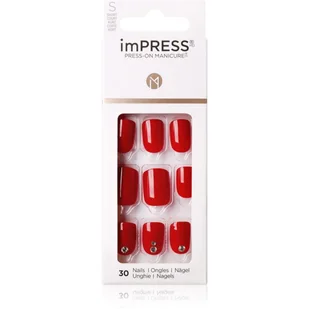 Kiss Impress, Paznokcie Samoprzylepne Kim019c, S, 30szt. - Sztuczne paznokcie i akcesoria - miniaturka - grafika 1