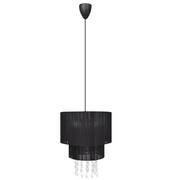 Lampy sufitowe - Vida Lampa wisząca ekskluzywna kryształowa czarna V-240680 - miniaturka - grafika 1