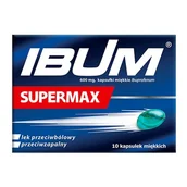 Suplementy diety - Ibum supermax 600 mg x 10 kaps.miękkie - miniaturka - grafika 1