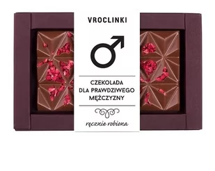 Czekolada mleczna z żurawiną - Dzień Mężczyzn Vroclinki - Czekolada - miniaturka - grafika 1
