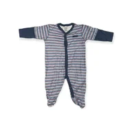 Pajacyki dla niemowląt - Pajacyk rampers dziecięcy CALVIN KLEIN 3/6 msc - miniaturka - grafika 1