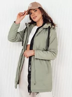 Kurtki damskie - Kurtka damska parka VERCHA zielona Dstreet TY4262-L - miniaturka - grafika 1