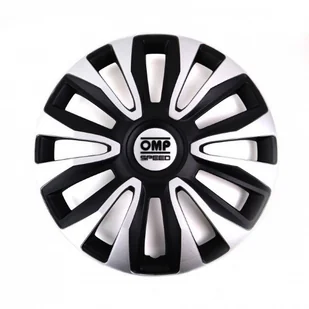Kołpaki OMP Magnum Speed Czarny Srebrzysty 13" (4 uds) - Kołpaki samochodowe - miniaturka - grafika 1