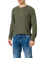 Swetry męskie - Blend Sweter męski, 180515_dusty Olive, M - miniaturka - grafika 1