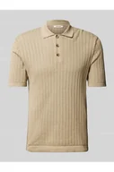 Koszulki męskie - Koszulka polo o kroju regular fit z haftem angielskim model MOON - Only & Sons - miniaturka - grafika 1