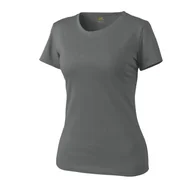 Koszulki i topy damskie - Koszulka T-Shirt DAMSKI - Bawełna - Shadow Grey M - miniaturka - grafika 1