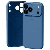 Etui i futerały do telefonów - Etui MERCURY Semi-Silicone MagSafe do Apple iPhone 17 Pro Max Niebieski - miniaturka - grafika 1