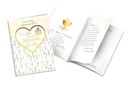 Pamiątka Pierwszej Komunii Świętej - Album na Komunię pięknie zdobiony PMBCN73 - miniaturka - grafika 1