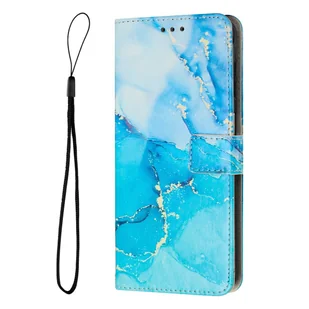 König Design Etui kompatybilne z Apple iPhone 15 Pro Max Etui na telefon komórkowy ze skóry syntetycznej - Etui na telefon komórkowy Niebieskozielony - Etui i futerały do telefonów - miniaturka - grafika 1