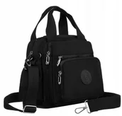 Plecaki - Praktyczny Torboplecak Damski Wykonany Z Nylonu - miniaturka - grafika 1