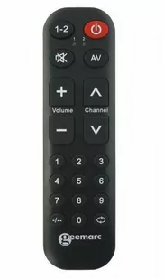 Geemarc Telecom S.A Geemarc TV-10 - lernfähige Universalfernbedienung mit großer Schrift und Tasten für bis zu Zwei Geräte - Piloty - miniaturka - grafika 2