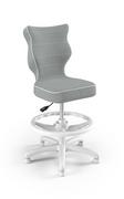 Fotele i krzesła biurowe - Entelo Petit Biały JS03 rozmiar 4 WK+P AB-A-4-A-A-JS03-B - miniaturka - grafika 1