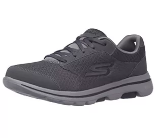 SKECHERS Go Walk 5 Qualify Trampki męskie, antracyt, 44 EU X-Bred, Antracyt, 44 EU X-Breed, Antracyt, 44 EU X-Bred - Trampki męskie - miniaturka - grafika 1
