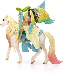 Schleich Bayala Zestaw Wróżka SurahZ migoczącym pegazem SLH70566 - Figurki dla dzieci - miniaturka - grafika 2