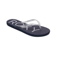 Klapki i japonki damskie - Damskie Japonki ROXY VIVA SPARKLE SNDL ARJL100873-NVY – Granatowy - miniaturka - grafika 1