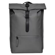 Plecaki - Plecak Rains Rolltop Rucksack 13320-13 - szary - miniaturka - grafika 1
