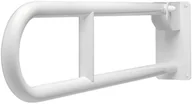 Akcesoria dla osób starszych i niepełnosprawnych - Secucare Uchwyt odchylany naścienny uniwersalny biały 80 cm 8045.000.08 - miniaturka - grafika 1