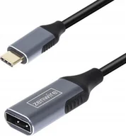 Adaptery i przejściówki - Adapter USB Zenwire USB-C - DisplayPort Szary 0000000307 - miniaturka - grafika 1