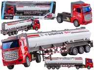 Samochody i pojazdy dla dzieci - DUŻA DLA DZIECI CIĘŻARÓWKA TIR Z PRZYCZEPĄ - miniaturka - grafika 1