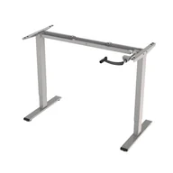 Biurka - Stelaż biurka do gabinetu 90 cm Spacetronik z regulacją wysokości - miniaturka - grafika 1