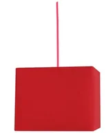 Lampy sufitowe - Candellux BASIC LAMPA WISZĄCA 30 1X60W E27 CZERWONY - miniaturka - grafika 1