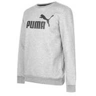 Bluzy męskie - Bluza męska szara Puma No 1 Crew, Rozmiar M - miniaturka - grafika 1
