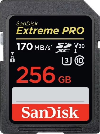 SanDisk Extreme 256GB (SDSDXXY-256G-GN4IN)