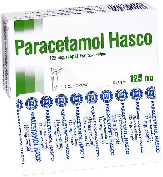Aflofarm PARACETAMOL 125 mg 10 czopków 6113481
