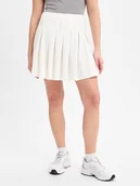 Spódnice - Noisy May Damska spódniczka mini - NMHeidi Kobiety biały jednolity, S - miniaturka - grafika 1