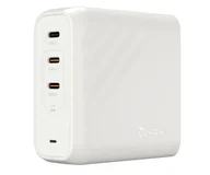 Ładowarki do telefonów - Adam Elements Omnia Pro 140 GaN USB-C PD 140W biała - miniaturka - grafika 1