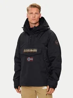 Kurtki męskie - Napapijri Kurtka anorak Rainforest Next NP0A4IB9 Czarny Regular Fit - miniaturka - grafika 1